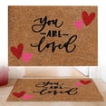 thumbnail image 2 of Valentine's Day Kitchen Rugs Cute Carpet Machine Washable Fluffy Rug Cute Rug Valentines Welcome Door Mat Heart Rug Bed Rug Indoor Floor Carpet Decorative Doormat Shower Floor Rugs 1PC 23.3"x15.7", 2 of 9