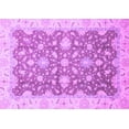 thumbnail image 1 of Ahgly Company Indoor Rectangle Oriental Purple Traditional Area Rugs, 2' x 4', 1 of 4