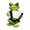 A-4, variant on Frog Musical Instrument Figurine Statue, Resin Desktop Decorative Ornament, Multicolor Home Accent for Shelf