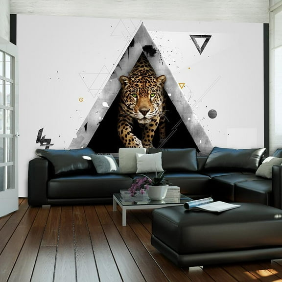 Tiptophomedecor Animal Wallpaper Wall Mural - Wild Abstraction