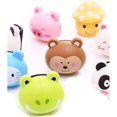 thumbnail image 1 of Soportes para cepillos de dientes YUANXCMXG para niños con ventosas de pared Diseños de animales, 1 of 4