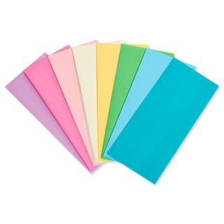 300 Pieces Colorful Tissue Paper Pack for DIY Projects - 20 colors  including Green, Blue, Pink, etc