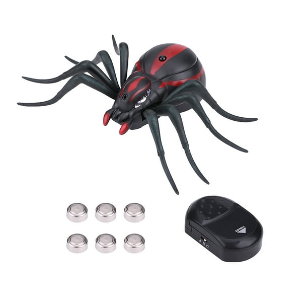 Arañas infrarrojas con control remoto, juguete de imitación de animales, regalo para niños (arañas)