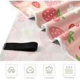 thumbnail image 3 of Dreamtimes Beach Towels Fruit Flowers Strawberries Colorful Camping Towels Sand Free Beach Towel, 30"x60" Large Beach Towels Quick Dry Bath Travel Towels Pool Yoga Beach Mat for Men Women, 3 of 7