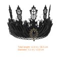 thumbnail image 2 of 2 Pcs Coiffe Gothique Halloween Accessoires Cheveux pour Femmes, 2 of 9