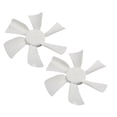 thumbnail image 2 of Phyun 2Pcs 6 Inch Replacement White Vent Fan Blades For Rv Bathroom Vent Fan, 2 of 5