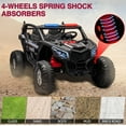 thumbnail image 4 of Royalbelle Black 24V Ride on Car with Remote Control, Powered Off-Road UTV, 4 of 7