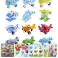 thumbnail image 3 of Wooden Mini Airplane Toy Premium Design for Infants 12Pcs 2X1.6X1.2in, 3 of 8