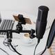 thumbnail image 4 of 1 Juego de soporte para micrófono, soporte para teléfono ajustable, soporte para micrófono, Clip para teléfono, 4 of 6