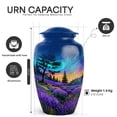 thumbnail image 6 of Yatskia Purple Lavender Grass with Tree Little Funeral Keepsake Urn for Ashes Adult Brother and Sister, Decorative Large Cremation Urns for Human Ashes Adult, (Classic 10 Inch and 3 Inch), 6 of 8