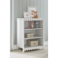 thumbnail image 2 of Signature Design by Ashley Hallityn 3-Tier Bookcase with 2 Adjustable Shelves, White, 2 of 9