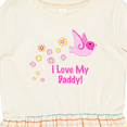 thumbnail image 4 of Inktastic I Love My Daddy Girls Toddler Dress, 4 of 5