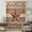 Brown, variant on Western Texas Star Retro Sheer Curtains 72 Inches Long for Living Room, Country Farmhouse Light Blue Brown Wooden Light Filtering Privacy Drapes, Breathable Semi Sheer Window Treatment for Bedroom