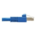 thumbnail image 5 of Eaton Tripp Lite Series M12 X-Code Cat6a 10G F/UTP CMR-LP Shielded Ethernet Cable (M12 M/RJ45 M), IP68, PoE, Blue, 5 m (16.4 ft.) - Network cable - TAA Compliant - 8 pin M12-X (M) to RJ-45 (M) - 16.4 ft - foiled unshielded twisted pair (F/UTP) - CAT 6a - IEEE 802.3bt - snagless - blue, 5 of 5
