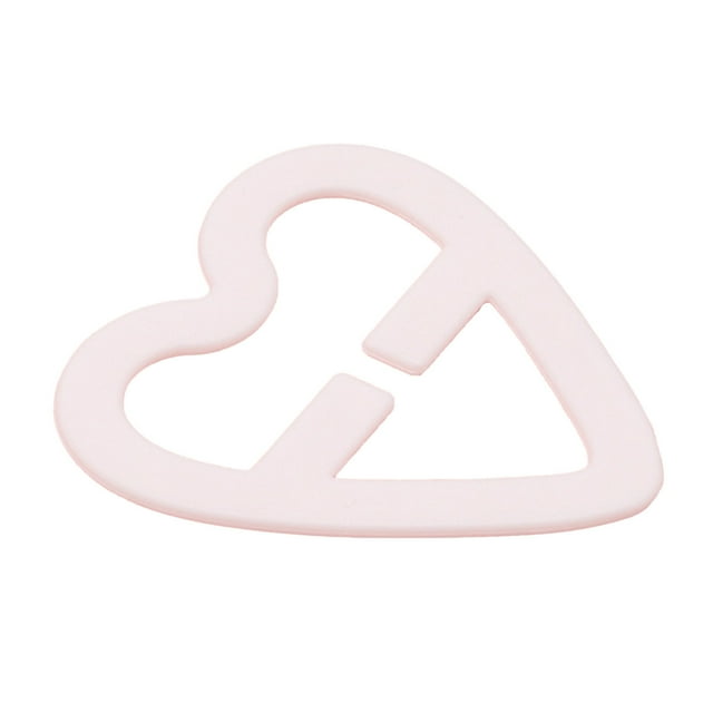 Bra Strap Clips for Women 8 Shaped Heart Flower Design Underwear Accessories Slipping Racerback Convertible Straps Holder