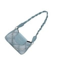 thumbnail image 2 of Minnieouse Bolso cuadrado pequeño, elegante e informal, con cómodas correas para los hombros, bolso de estilo occidental para mujer Envolturas para manijas de equipaje azul, 2 of 6
