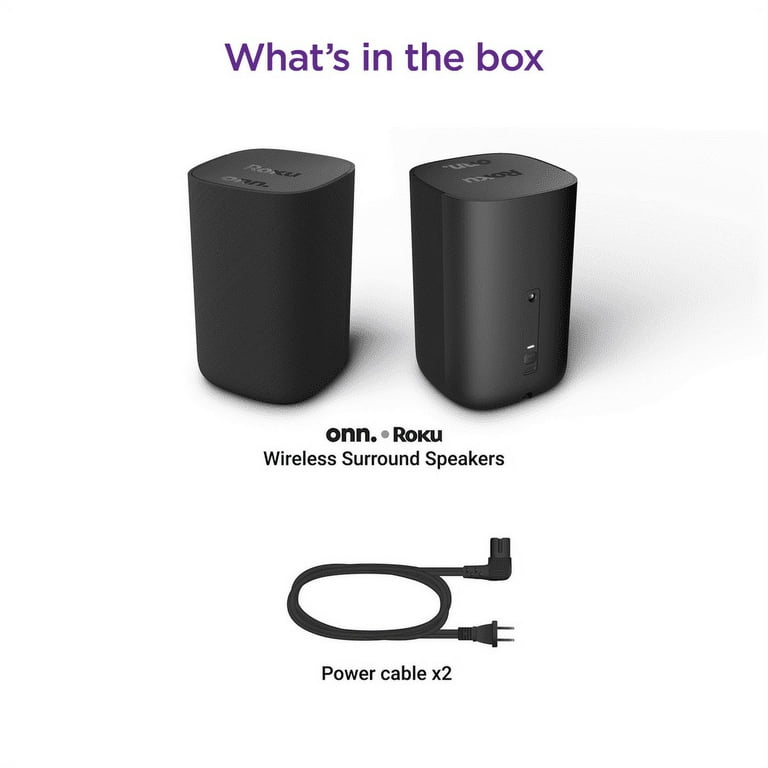 onn. Roku Wireless Speakers - Walmart.com