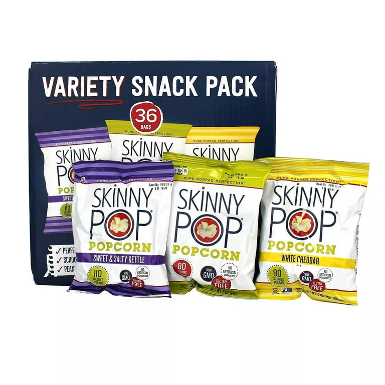 Skinny Pop Variety Snack Pack - Office Depot