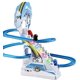 thumbnail image 2 of ZHANG Penguin Slide Car Rail eléctrico con rompecabezas de música Cute Tiny Penguin Climbing Stairs Roller Coaster Toy Durable Adepaton LN-2527, 2 of 4