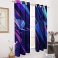 thumbnail image 2 of Geometric Lattice Modern Window for Living Room Curtains for Child Bedroom Kitchen Decor Blinds Drapes, 2 of 7