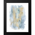 thumbnail image 2 of Riley, Bella 15x18 Black Modern Framed Museum Art Print Titled - Soft Blue Mist With Gold I, 2 of 5