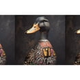 thumbnail image 7 of Honeii Graffiti Cool Duck Print Canvas College Laptop Backpack, Durable Rucksack Travel Notebook Bag School Backpack Book Bag for Men Women-Small, 7 of 7