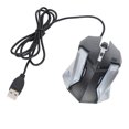 thumbnail image 4 of Ratón de oficina, ratón de juego retroiluminado RGB duradero estable de alta precisión para portátil para ordenador portátil LHCER Descripción de la referencia, 4 of 7