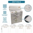 thumbnail image 6 of White Purple Bellflower Table Runner 70 Inches, Farmhouse Rustic Botanical Floral Bed Runner Dresser Scarves Tabletop for Indoor Outdoor Parties/Ceremony/Banquet, 13" x 70", 6 of 9