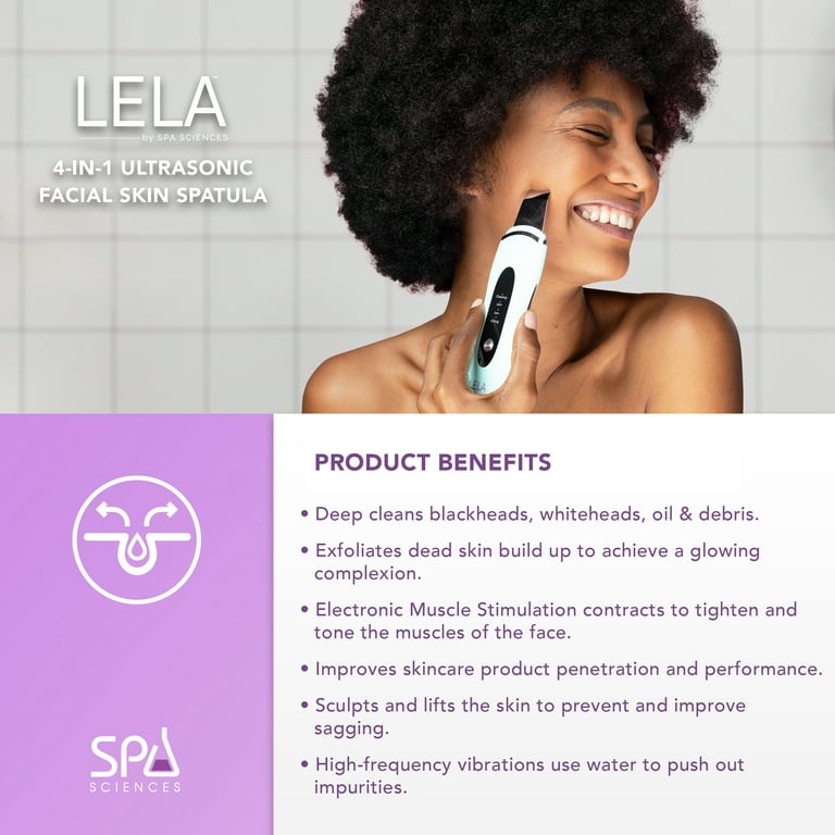 The Advantages of Using the LELA Ultrasonic Skin Spatula – Spa Sciences