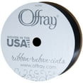 thumbnail image 5 of Offray 0.875" Single Face Satin Black Ribbon, 1 Each, 5 of 7