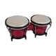 thumbnail image 3 of Juego de batería Bongo de percusión, bongó de 6'' y 7'', afinable, hecho a mano, portátil, música Rojo, 3 of 9
