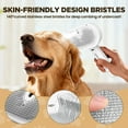thumbnail image 4 of ABSOKE 3 in 1 Cat Steam Brush, Self-Cleaning Steam Pet Brush with Spray and Release Button,Spray Hair Removal Comb for Long Short Hair Cats & Dogs, 4 of 8