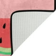 thumbnail image 4 of Coolnut Watermelon Slice Area Rug Pad - 6x4ft - 100% Light Weight Polyester Fabric for Living - Bedroom, 4 of 6