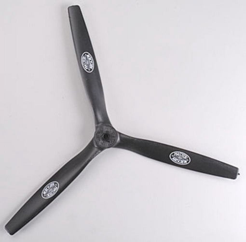 Master Airscrew 3-Blatt Propeller 13 X 6 Zoll – Normal/Traktor/Linkslauf, Inkl. Adapterringe
