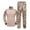 Rose Gold, variant on Axiiglly 2 Piece Set for Men Color Block Zipper Pullover Sweatshirt Tracksuit Elastic Waist Jogging Sweatpant with Pockets Casual Multicolor Hiking Running Sport Suits Set M-3XL