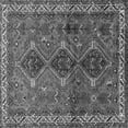 thumbnail image 1 of Ahgly Company Indoor Square Persian Gray Traditional Area Rugs, 7' Square, 1 of 1