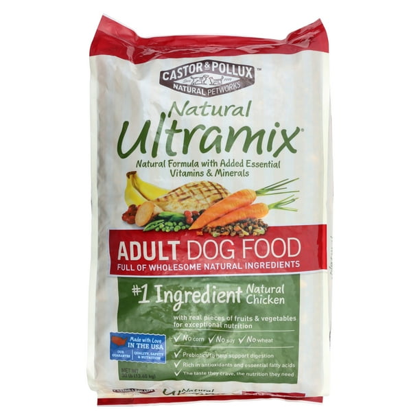 Castor and Pollux Ultra mix Adult Dog Food 30 lb.
