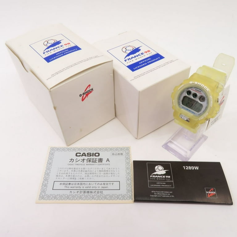 Pre-Owned CASIO Casio G-SHOCK G-Shock France 98 FIFA World Cup