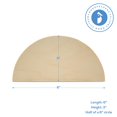 thumbnail image 4 of Half Circle Cutouts 6 inch, pack of 25 Semicircle Wooden Cutouts for Crafts, Wood Signs & Unfinished Wood Door Hangers, by Woodpeckers, 4 of 6