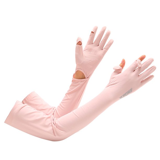 Mangas Deportivas Para Brazos. Funda para brazo, funda transpirable para brazo, para pesca, ciclismo, conducción (rosa) Likrtyny Accesorios para bicicletas