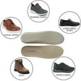 thumbnail image 3 of BlueVenture Leather Shoe Insoles for Men Thick Leather Insert for Women Sneakers and Loafers Shoes Liners Pads for All Day Comfort Walking and Standing Fatigues 1 Pair, 3 of 8