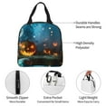 thumbnail image 2 of Kdxio Spooky Halloween Print Insulated Lunch Bag,Reusable Tote Lunch Box for Women Men,Leakproof Cooler Lunch Bags for Work Office Travel Picnic, 2 of 6