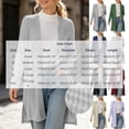 thumbnail image 4 of AGWOLF Cardigan Sweaters for Women Long Sleeve Open Front Lightweight Cardigans Loose Fit Long Cardigans for Women Soft Casual Coats for Work and Office S, 4 of 9