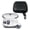 White, variant on JBL Soundgear Clips True Wireless Open-Ear Headphones Bundle with gSport Case (Copper)