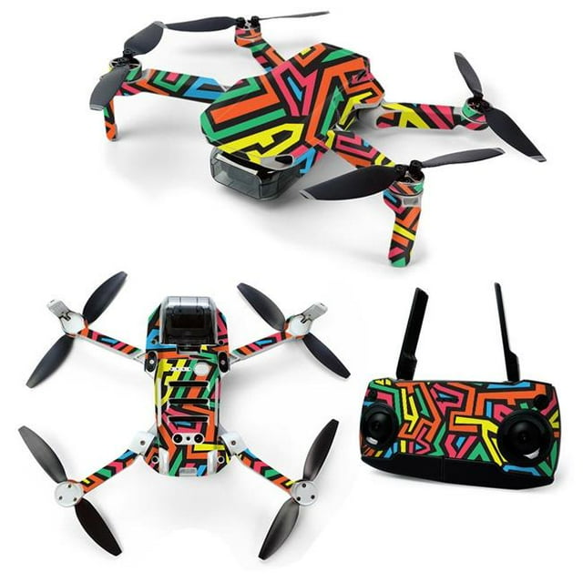 MightySkins DJMAVMIN-Hyper Skin for DJI Mavic Mini Portable Drone Quadcopter - Hyper