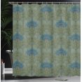 thumbnail image 3 of Ambesonne Botanical Shower Curtain, Forest Foliage Woodland, 69"Wx70"L, Army Green and Slate Blue, 3 of 4