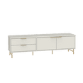 thumbnail image 1 of Rack para TV Moveis 75 con Cajones y Espacio de Almacenaje Blanco Mate, 1 of 5