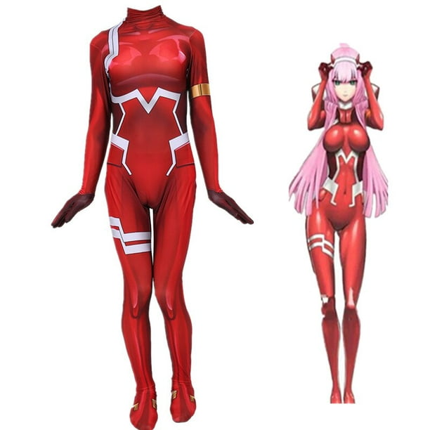 Zero Two Code 002 Plus Size Costume - DARLING in the FRANXX Cosplay