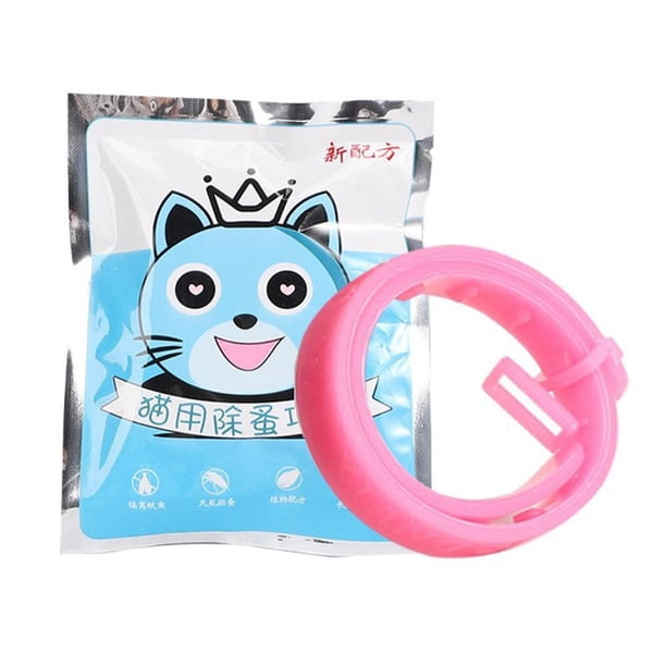 Collar antiparasitario ajustable para perros y gatos, 8 unidades de protección. ✨j Kitten B3T9