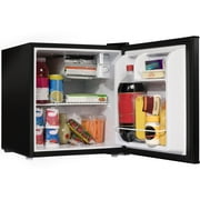 Galanz 1.7 Cu Ft Single Door Mini Fridge Black - compact, Energy-efficient refrigerator ideal for dorms, offices, and small spaces